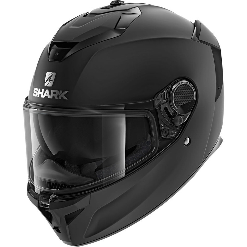 Shark Spartan GT Blank Matte Black Helmet