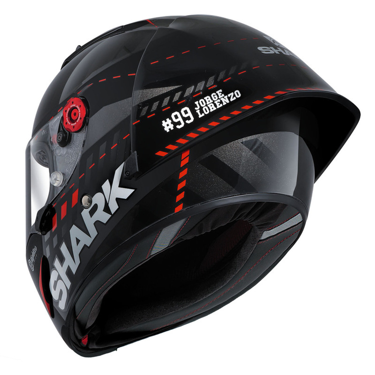 SHARK RACE-R PRO GP winter test ロレンソレプリカ Shark Race-R Pro GP Black Anthracite Red Lorenzo Winter Test