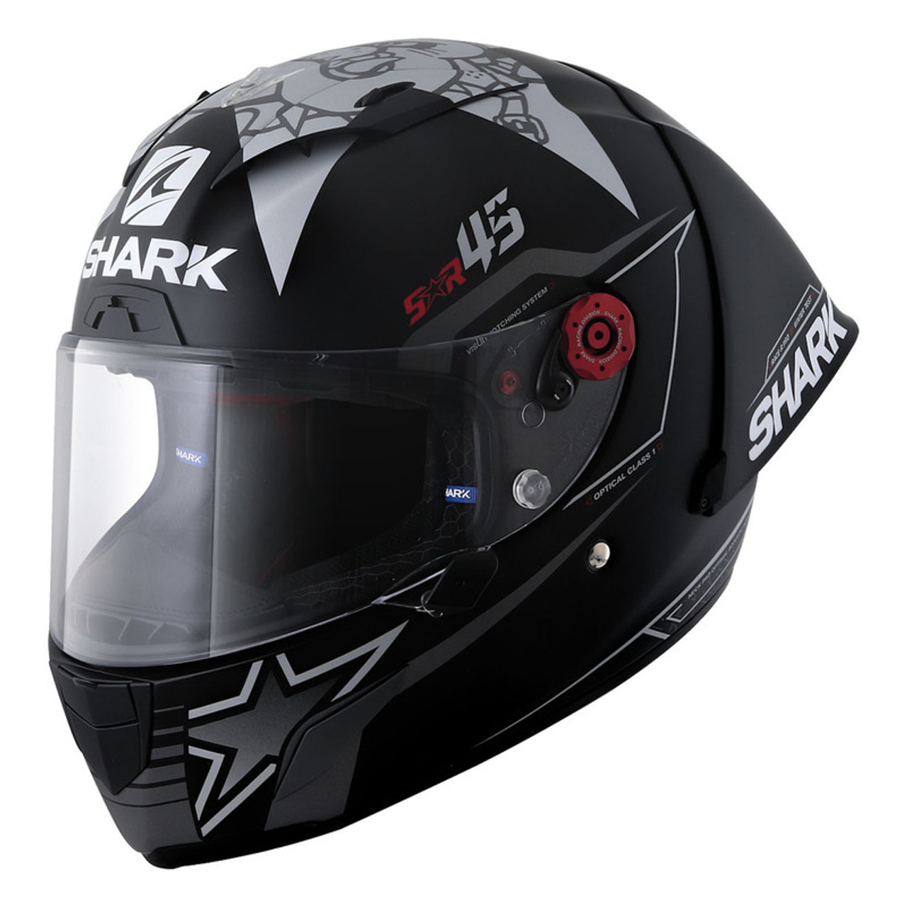 Shark Race-R Pro GP Matte Black Gloss Red Redding Winter Test Helmet