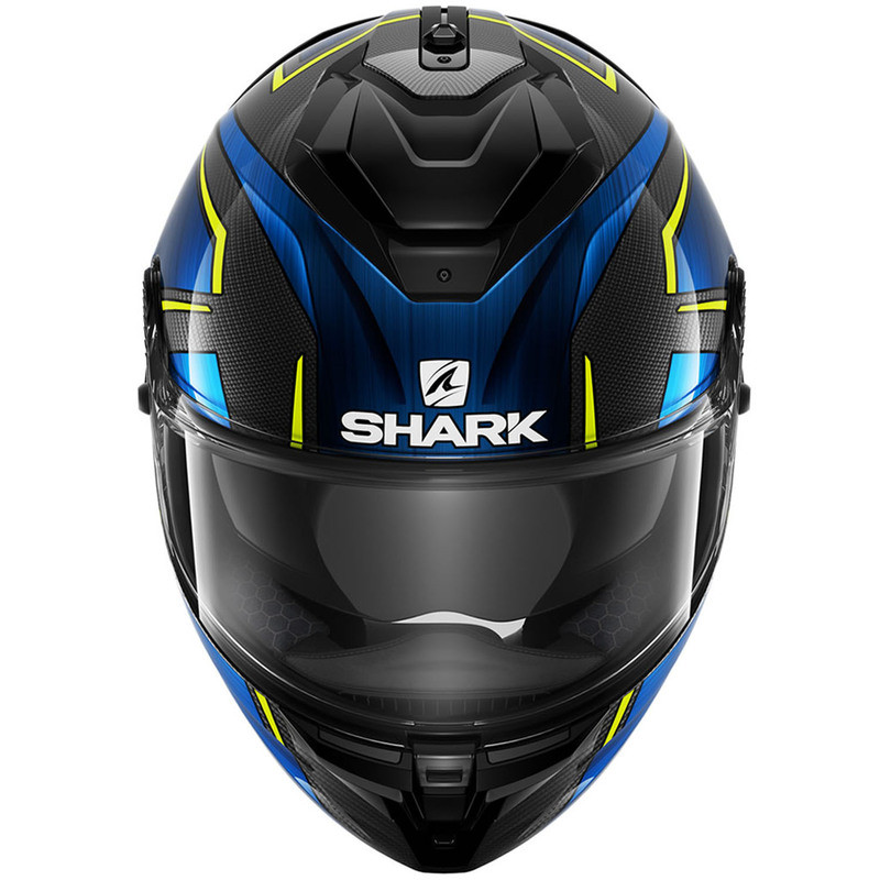 Shark Spartan GT Carbon Kromium Carbon-Chrome-Blue Helmet
