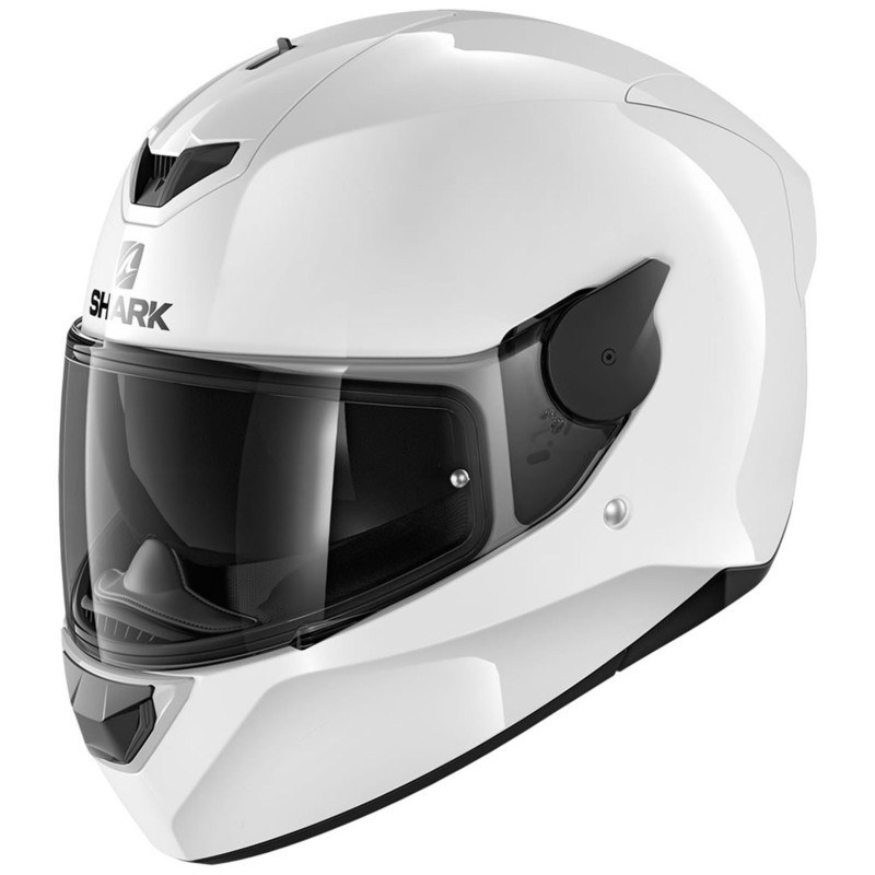 Shark Dskwal 2 Blank White Helmet