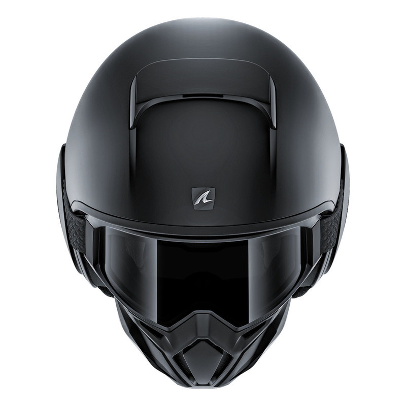 Shark Street Drak Blank Matte Black Helmet - Speed Addicts
