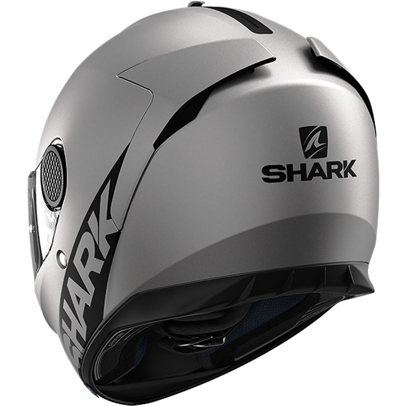 Shark Spartan 1.2 Blank Matte Anthracite Helmet