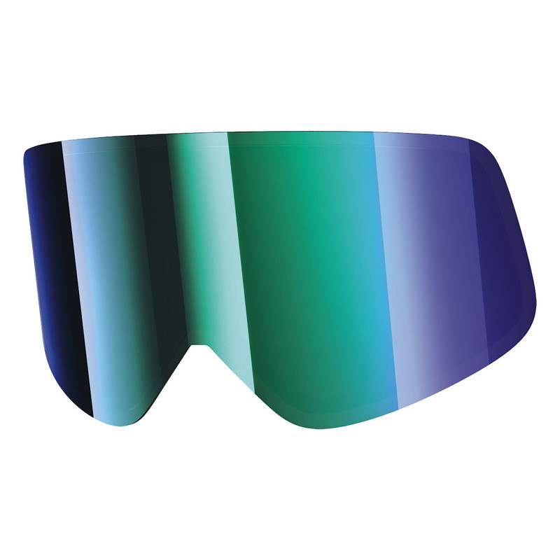 Shark Helmets Street Drak Mirrored Iridium Green Double Lenses