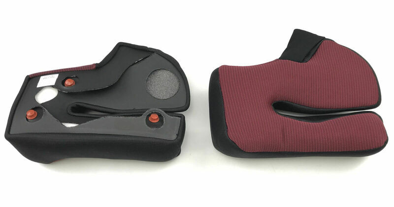 Shark Helmets Race-R Pro Red Bamboo Cheek Pads