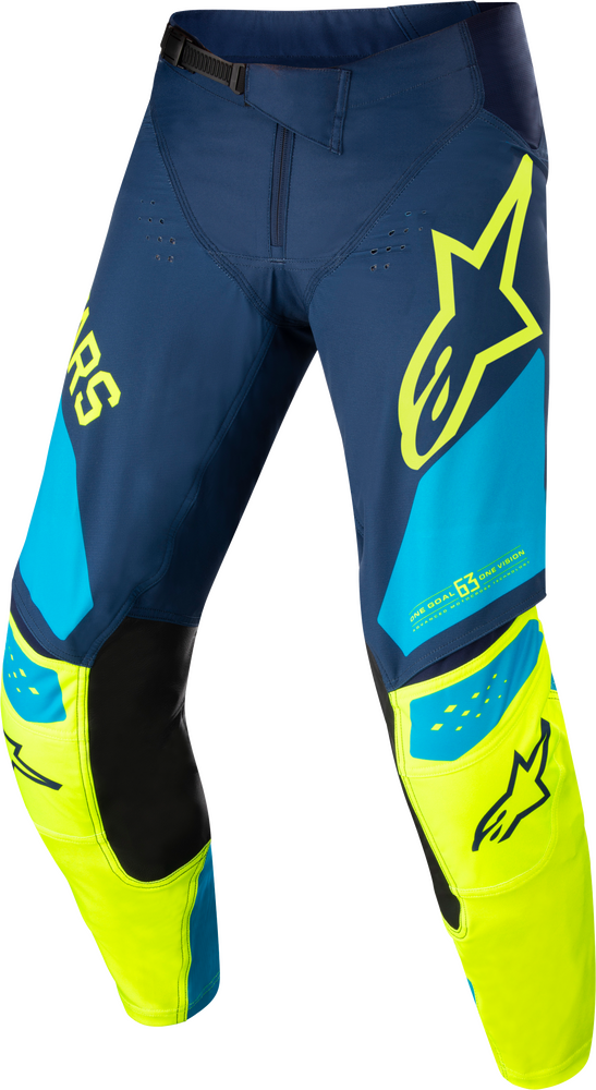 Alpinestars Techstar Factory Dark Blue Yellow Fluo Neo Pants