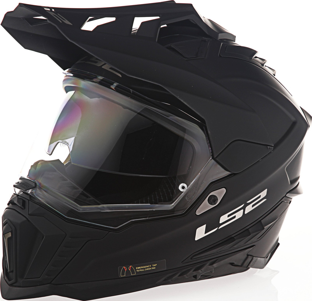LS2 Explorer Solid Matte Black Helmet