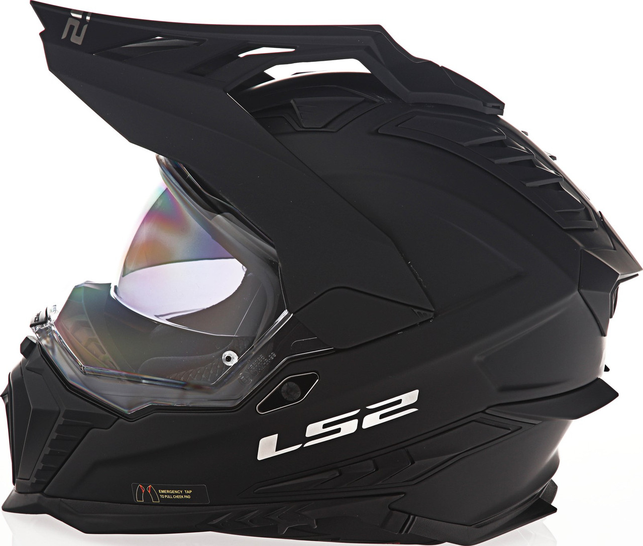 LS2 Explorer Solid Matte Black Helmet