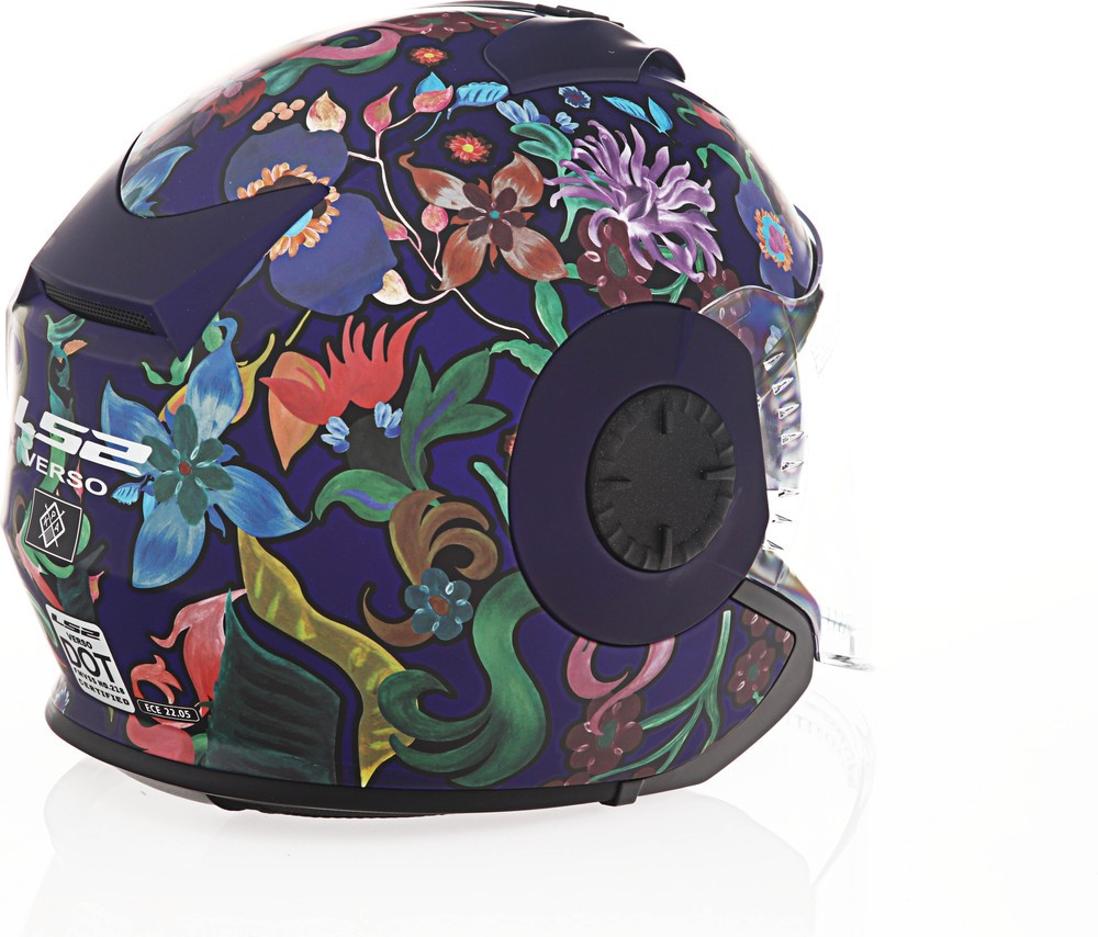 LS2 Verso Flora Brasil Matte Navy Helmet