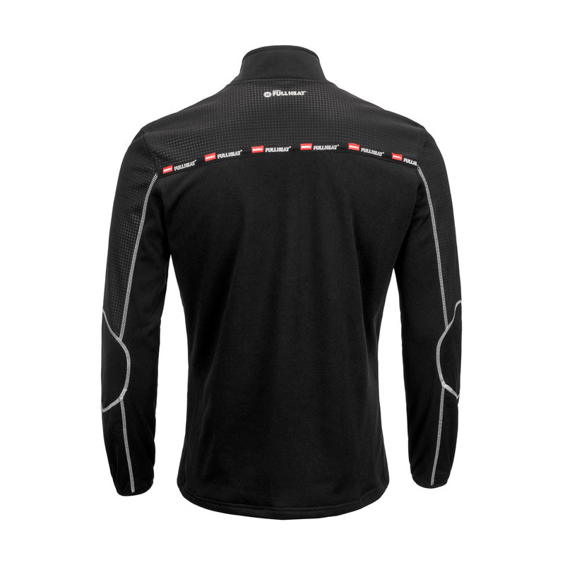 NORU Full Heat Half Zip Top Black Jacket