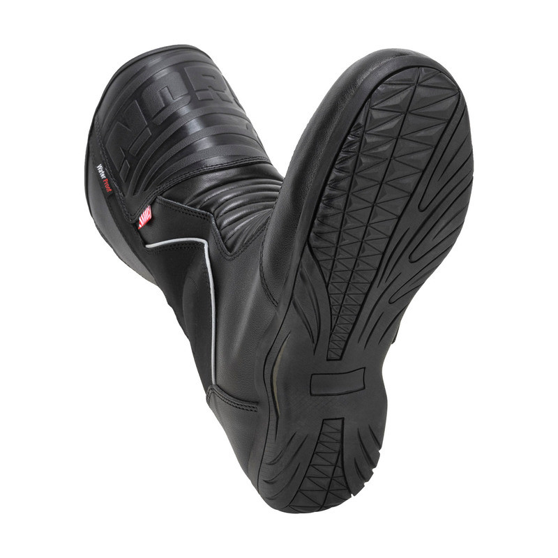NORU Tsua Waterproof Black Full Boot - Speed Addicts