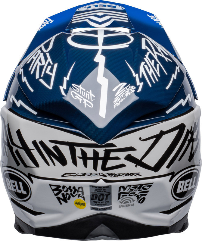 Bell Moto-10 Spherical Fasthouse DITD 22 LE Navy Blue Helmet