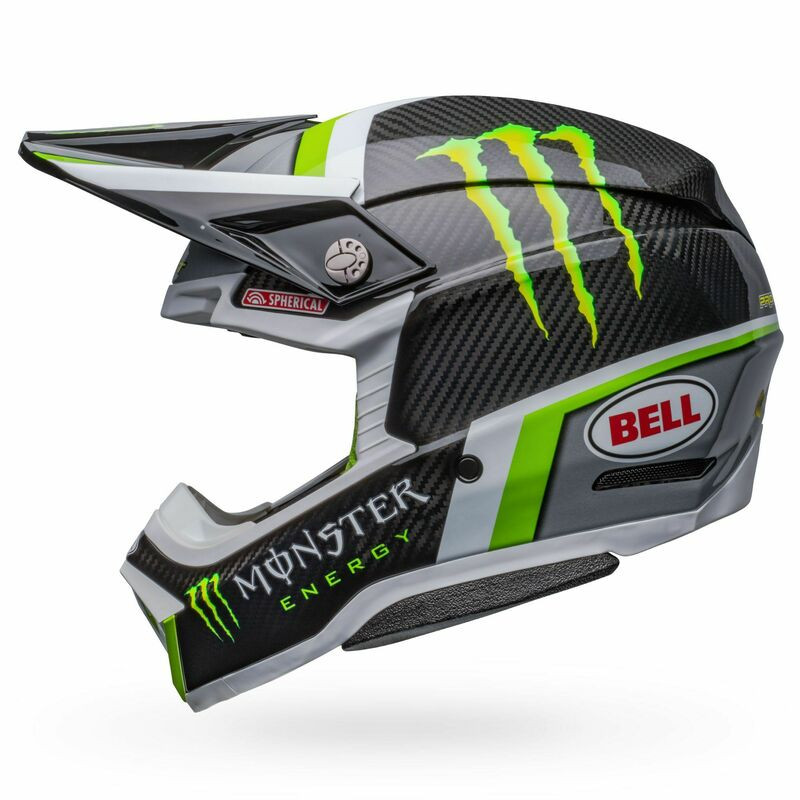 Bell Moto-10 Spherical Pro Circuit 22 Black Green Helmet