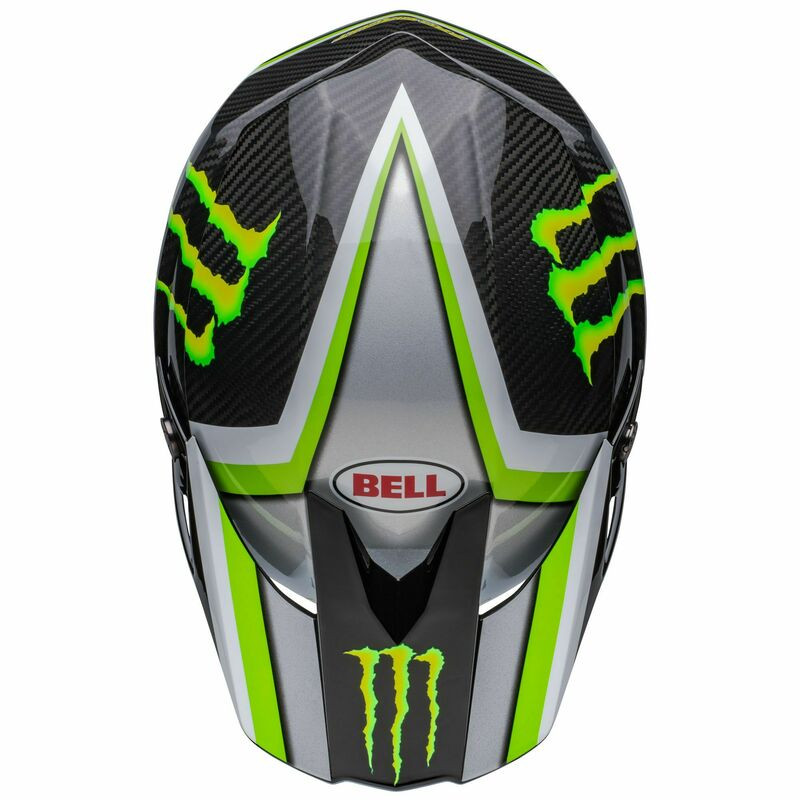 Bell Moto-10 Spherical Pro Circuit 22 Black Green Helmet