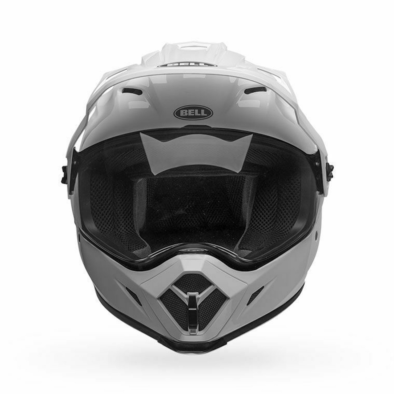 Bell MX-9 Adventure MIPS Solid Gloss White Helmet - Speed