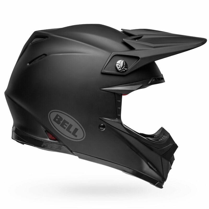 Bell Moto-9S Flex Solid Matte Black Helmet
