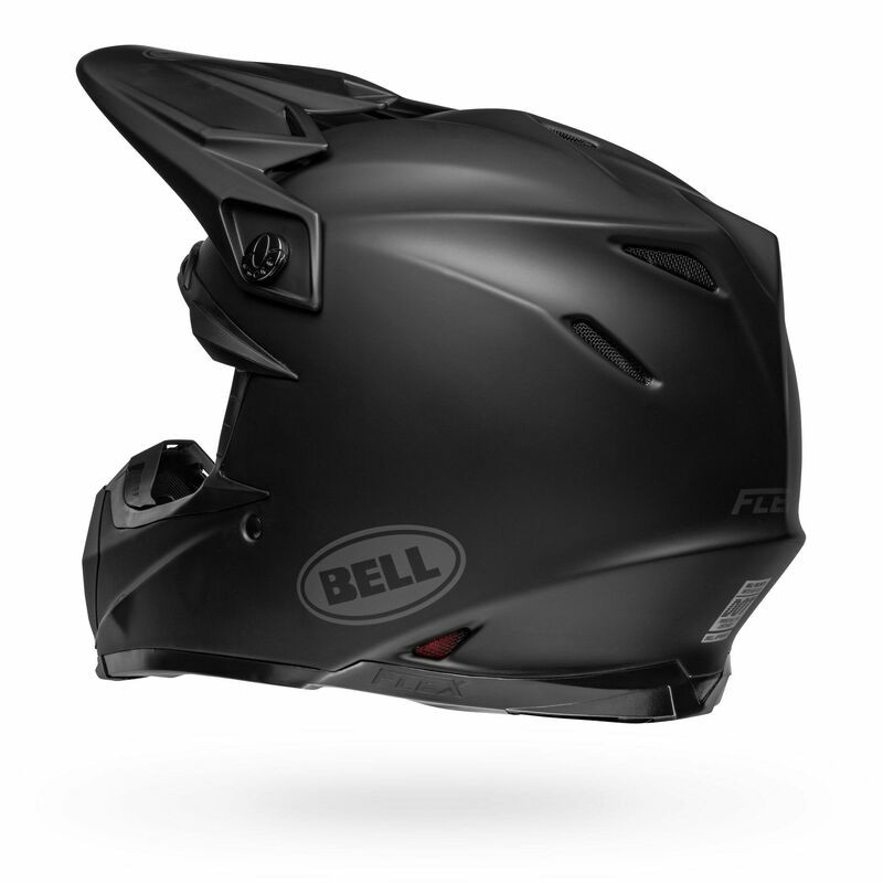 Bell Moto-9S Flex Solid Matte Black Helmet