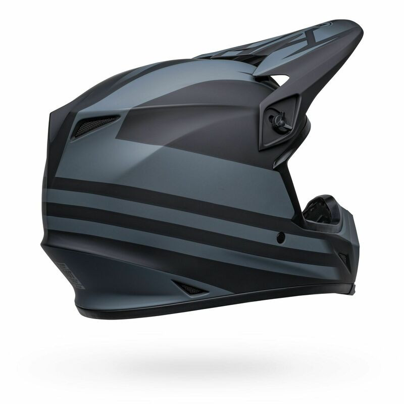 Bell MX-9 MIPS Disrupt Matte Black Charcoal Grey Helmet