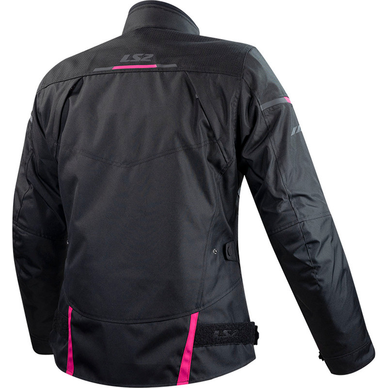 LS2 Apparel Endurance Womens Jacket Black Pink