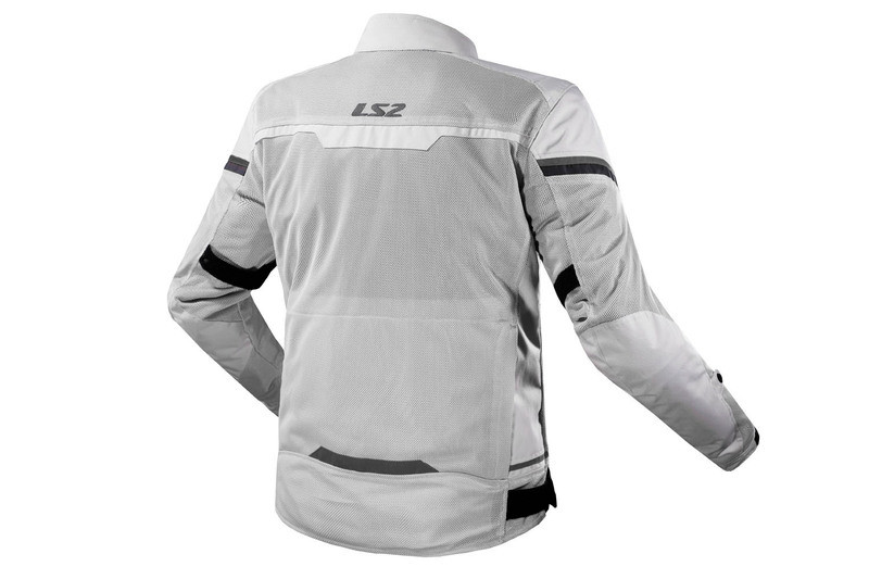 LS2 Apparel Riva Womens Jacket Lt. Gray