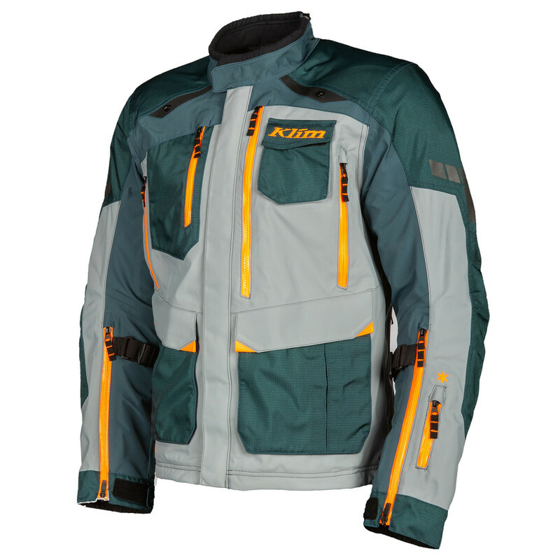 Klim Carlsbad Jacket Petrol Strike Orange
