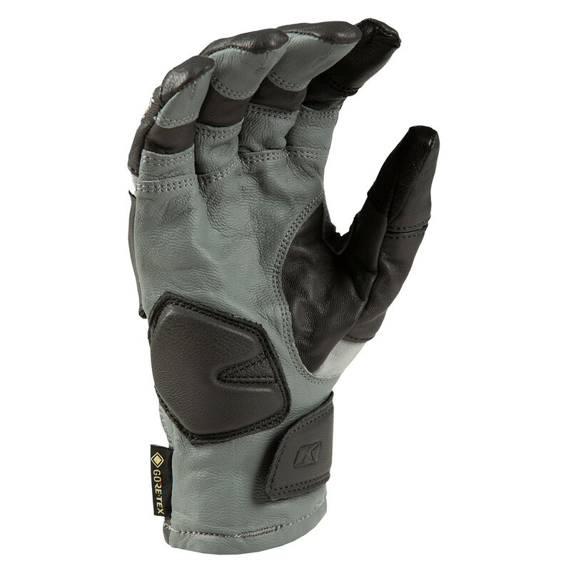 Klim Womens Adventure GTX Short Glove Gray