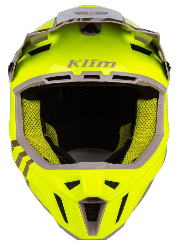 Klim F3 Carbon Off-Road Helmet ECE Illusion Yellow Gold