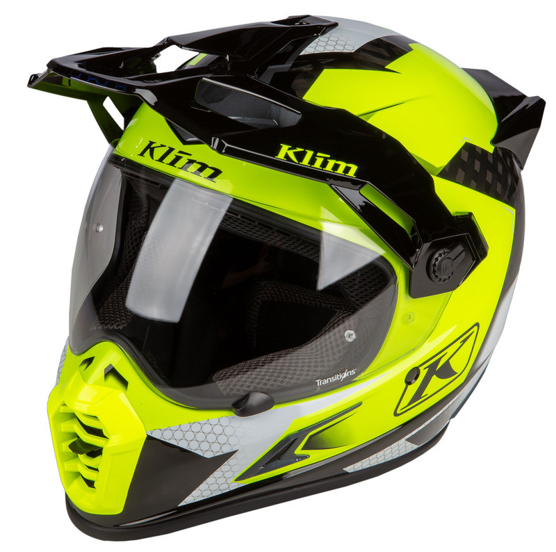 キプロスモルホ Klim Krios Pro Helmet ECE/DOT Charger Hi-Vis - Speed Addicts
