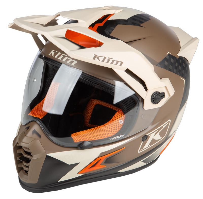 Klim Krios Pro Helmet ECE/DOT Charger Peyote