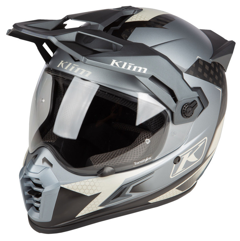 Klim Krios Pro Helmet ECE/DOT Charger Gray