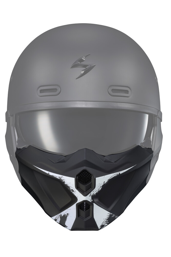 Scorpion EXO Covert X Face Mask Ray Matte White