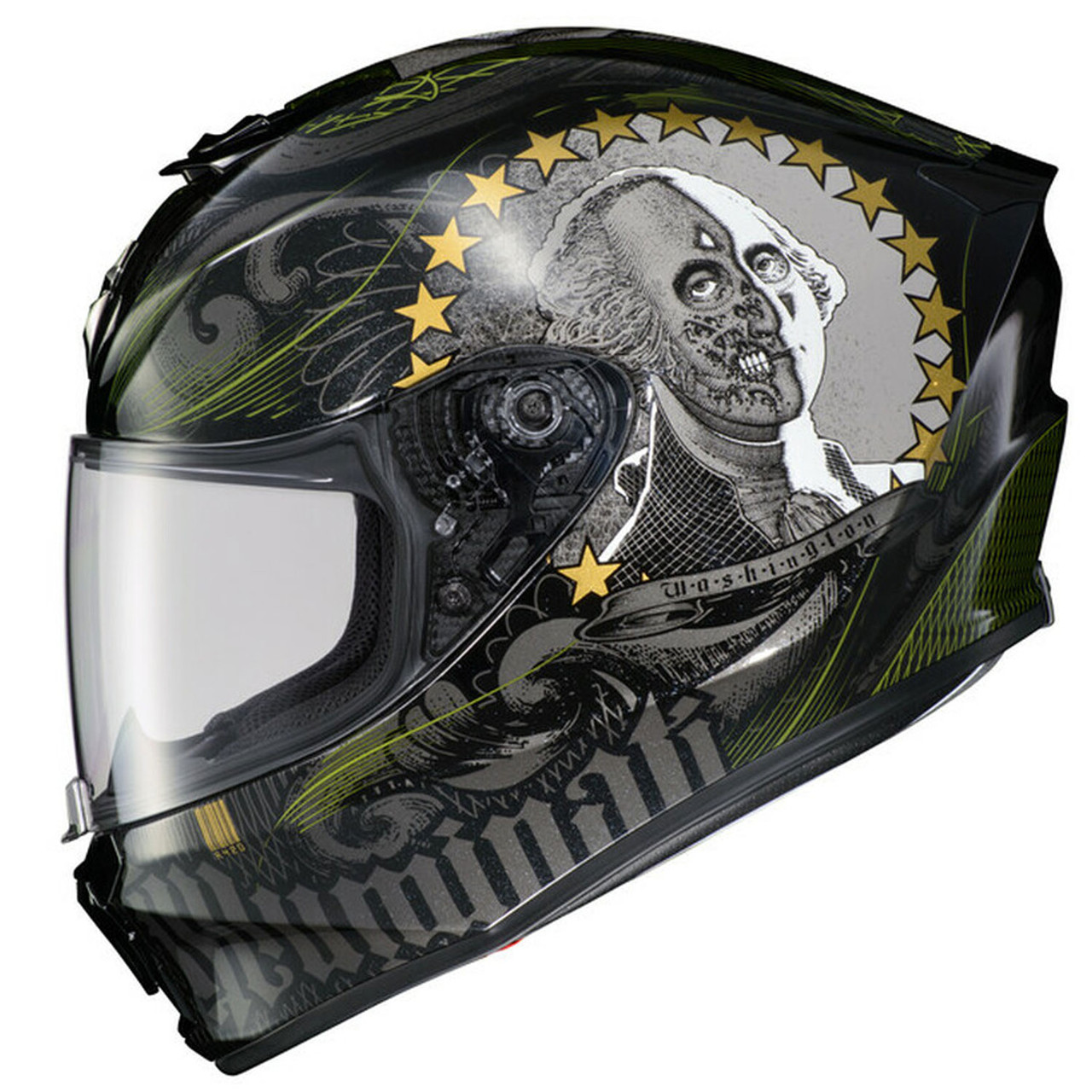 Scorpion EXO-R420 Full-Face Helmet Illuminati 2 Black