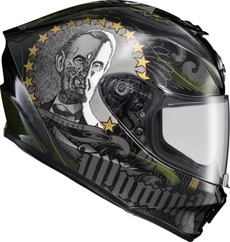 Scorpion EXO-R420 Full-Face Helmet Illuminati 2 Black