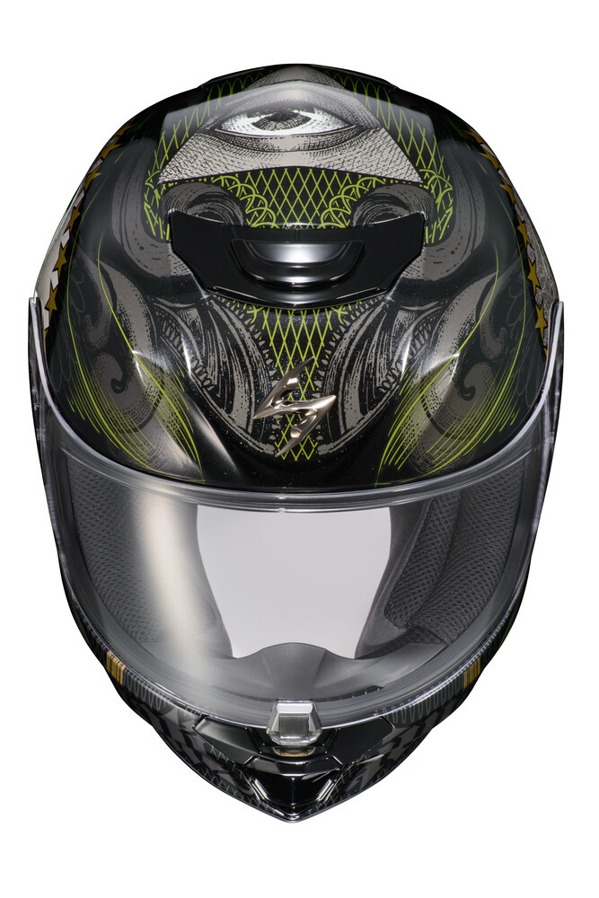 Scorpion EXO-R420 Full-Face Helmet Illuminati 2 Black