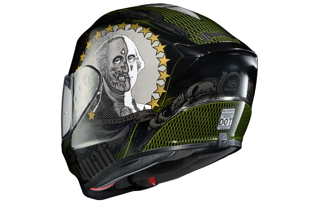 Scorpion EXO-R420 Full-Face Helmet Illuminati 2 Black