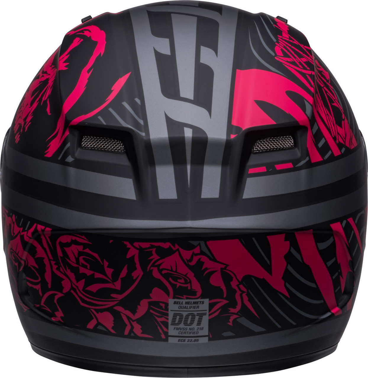 Bell Qualifier Rebel Matte Black Pink Helmet - Speed Addicts