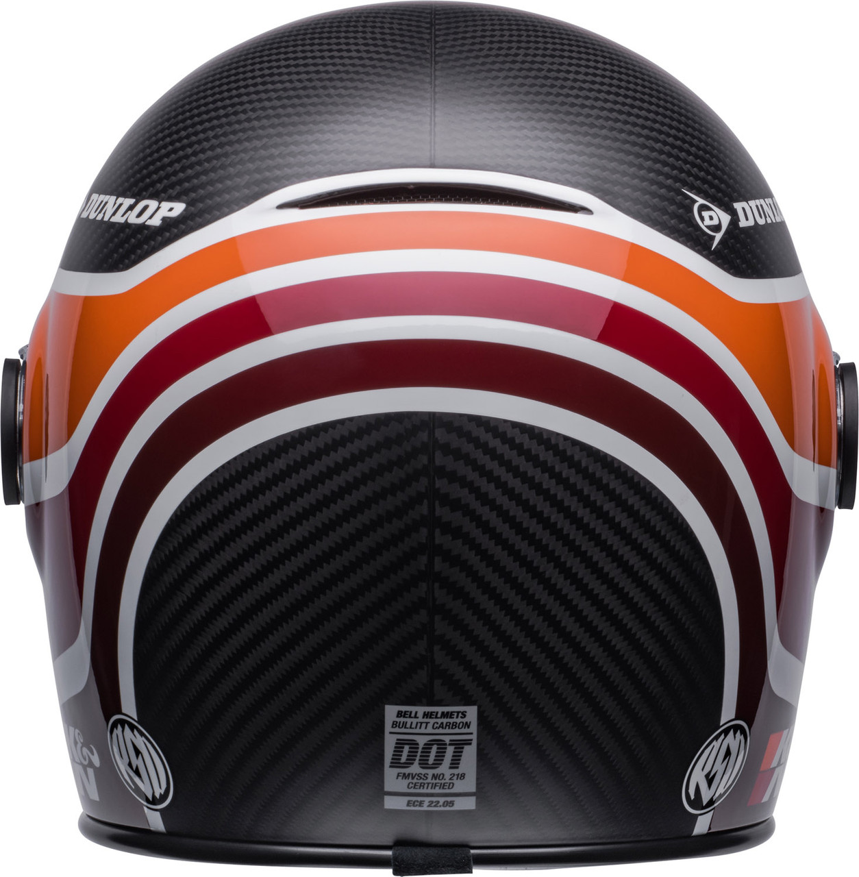 Bell Bullitt Carbon RSD Mulholland Black Red Helmet