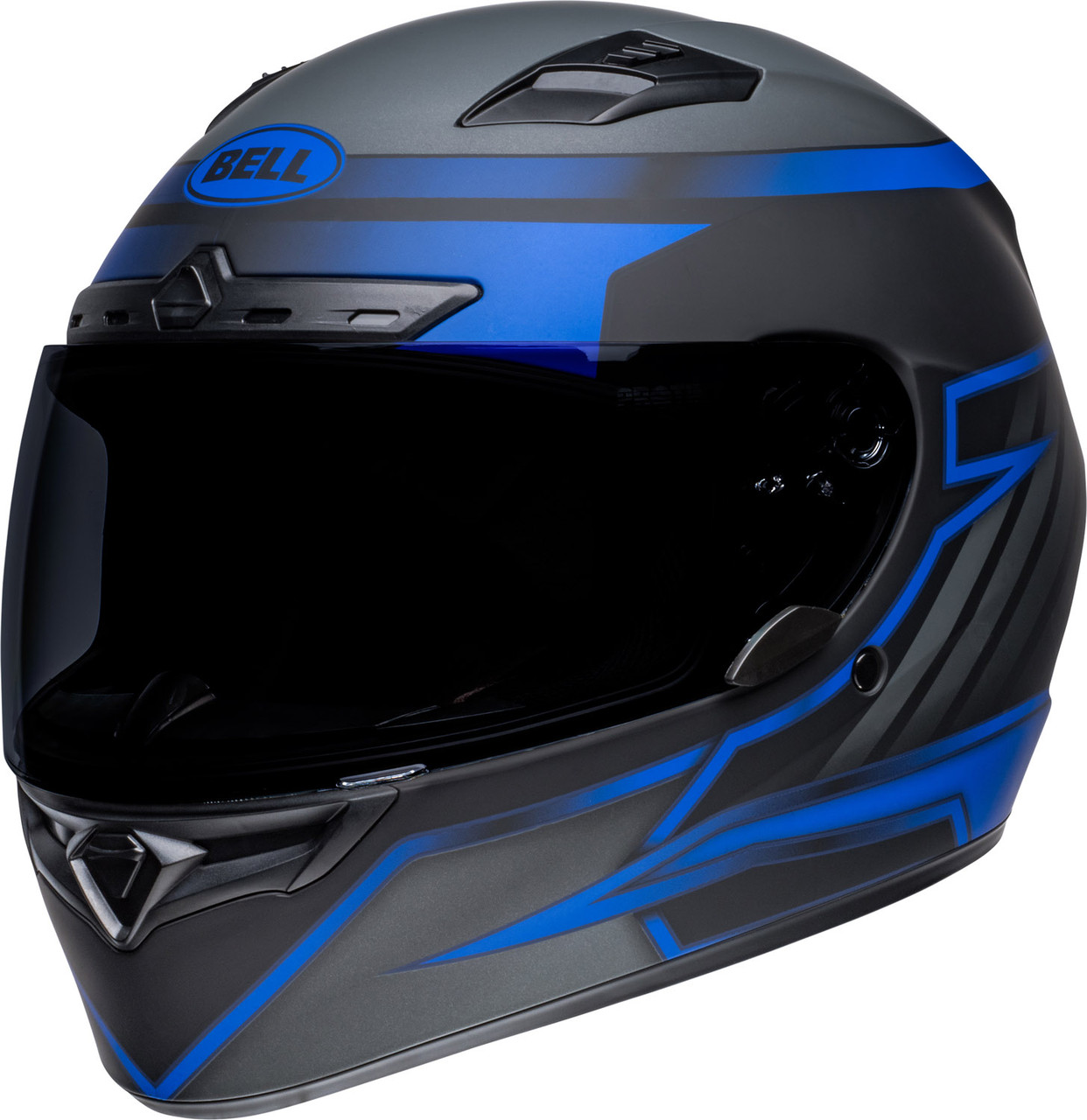 Bell Qualifier DLX MIPS Raiser Matte Black Blue Helmet - Speed Addicts