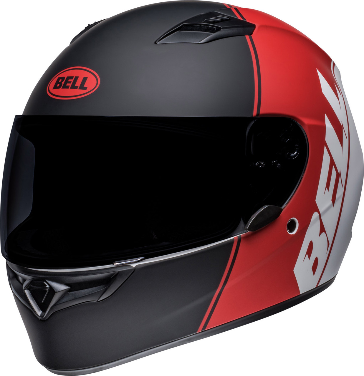 Bell Qualifier Ascent Matte Black Red Helmet - Speed Addicts