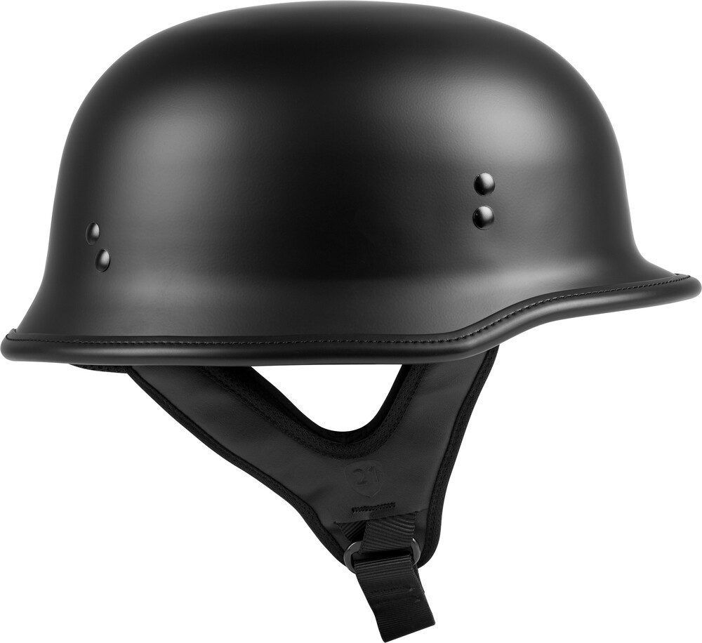Highway 21 9Mm German Beanie Helmet Matte Black