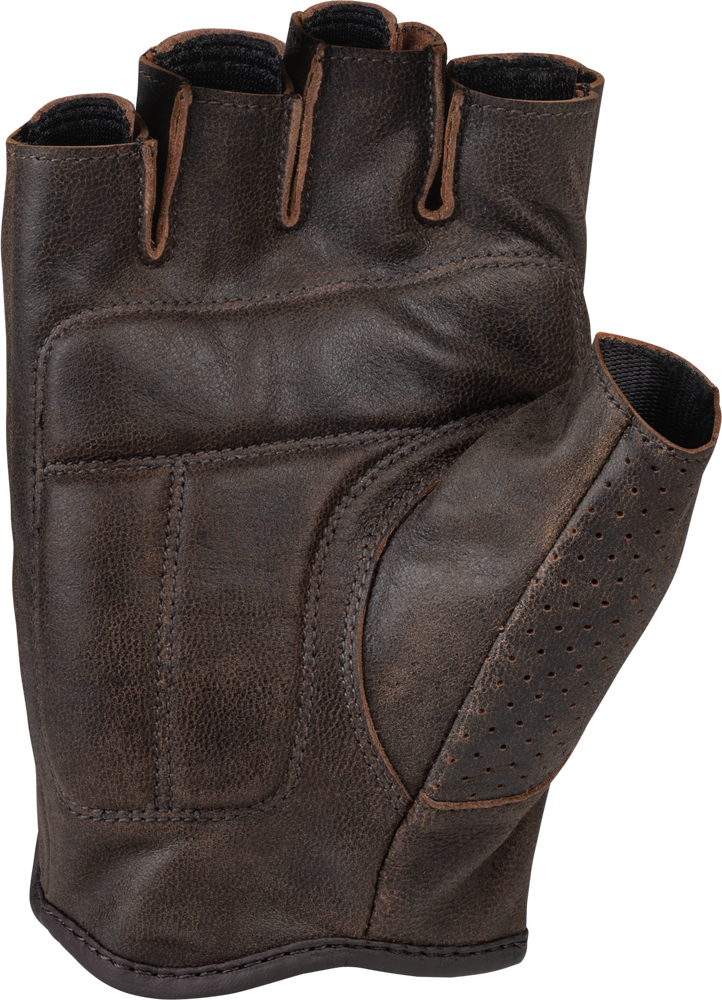 Highway 21 Half Jab Gloves Brown