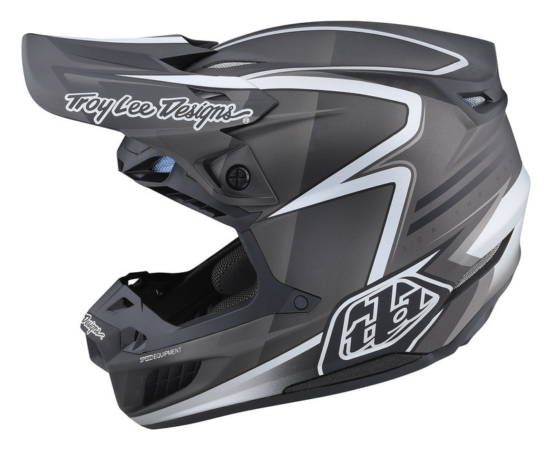 Troy Lee Designs Se5 Carbon Helmet Lines Black
