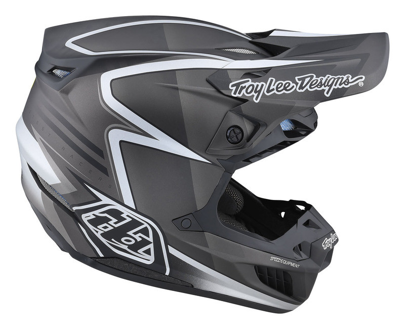 Troy Lee Designs Se5 Carbon Helmet Lines Black