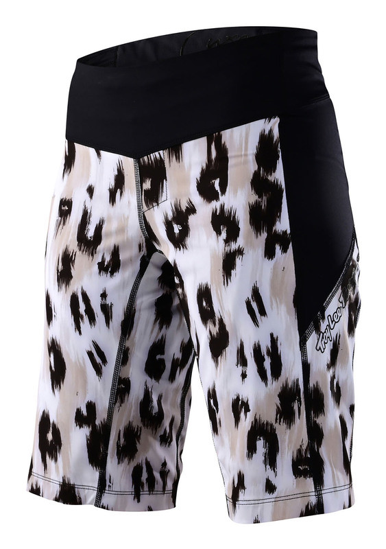 Troy Lee Designs Womens Luxe Short Shell Wild Cat White