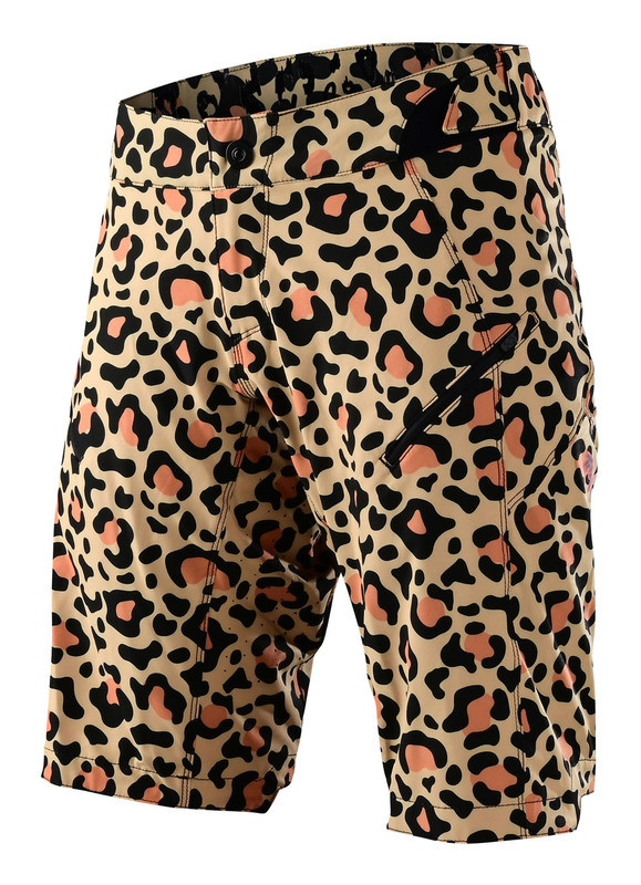 Troy Lee Designs Womens Lilium Short Leopard Bronze