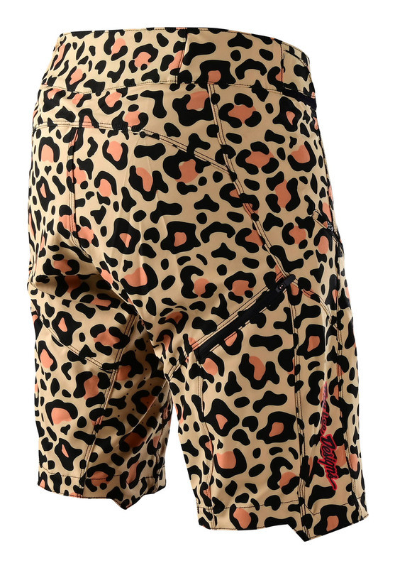 Troy Lee Designs Womens Lilium Short Leopard Bronze