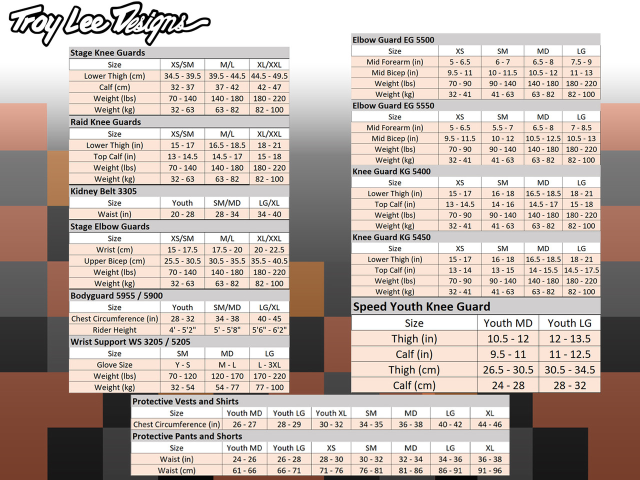 Troy Lee Designs Triad Knee/Shin Guard Hard Shell Black