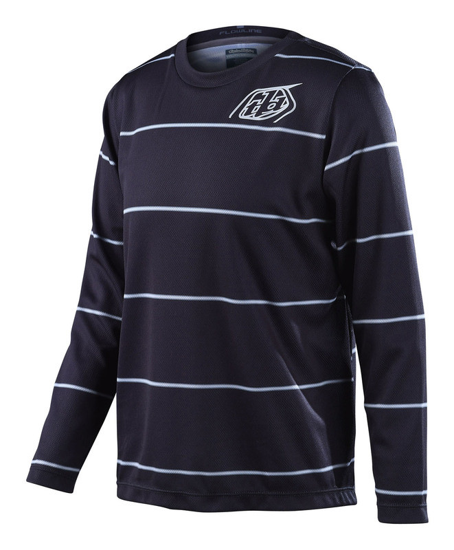 Troy Lee Designs Youth Flowline LS Jersey Revert Black