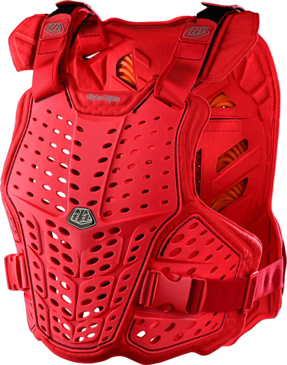 Troy Lee Designs Rockfight Ce Chest Protector Red - Speed Addicts