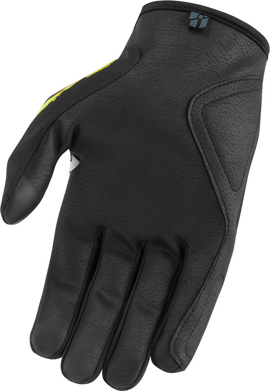 Icon Hooligan Facelift Gloves Hi-Vis